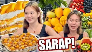 FIRST TIME GUMAWA NG MANGO GRAHAM! (ANG MAHAL NG INGREDIENTS!) ❤️🥵