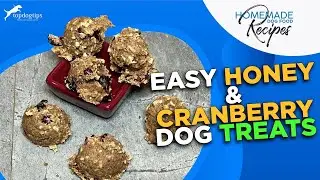 Recipe: Easy Honey & Cranberry Dog Treats