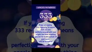 Angel no 333 meaning