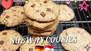 SUBWAY COOKIES 😊❤️| sehr lecker | Kue SUBWAY 🇩🇪🇲🇨