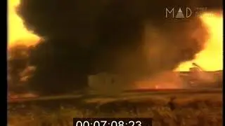 INCENDIO ANIC - ENICHEM Societ&agrave; Chimica Dauna MANFREDONIA - MACCHIA 17 Maggio 1984