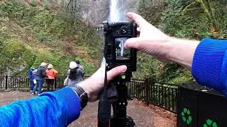 Multnomah and Wahkeena Falls Oregon POV Nature Photography