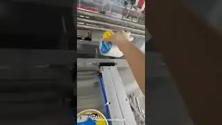 Mesh cloth tape roll label roll film seal shrinking sealing packing machine