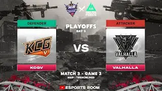 KCGv vs VALHALLA - Game 2 | PLAYOFFS DAY 3 - DGWIB DELTA FORCE SEASON 2