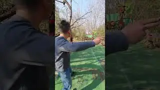 Daily training of throwing knives. No dubbing original video.#Flying knife#Xinyang Feijian