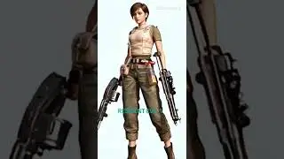 Rebecca Chambers en la saga de RESIDENT EVIL #iaart #residentevil #capcom #rebeccachambers