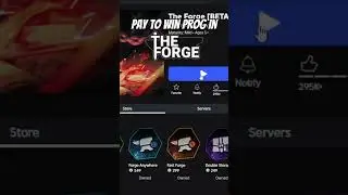 Покупка всех игровых пропусков в The Forge Roblox для новичков #theforge #roblox #theforgeroblox