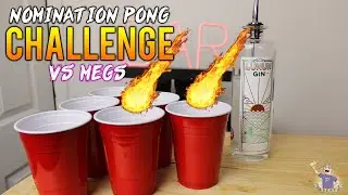 NOMINATION BEER PONG CHALLENGE! VS MEGS