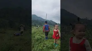 Thao went out with Mr. Phong and Mr. Kien #cute #cutebaby #farm #baby #love #freefire #funny #life