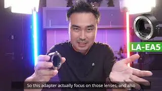 Sony LA-EA5 AF Test & Sample Photo