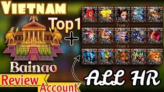 (Epic Heroes war) Review Account - Bainao  😍 Top 1 Vietnam!! Most Strongest Account.
