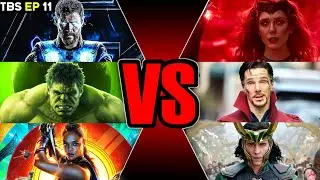 Thor,Hulk and Valkyrie Vs Scarlet Witch,Dr Strange and Loki | Team Thor Vs Team Wanda | TBS EP 11