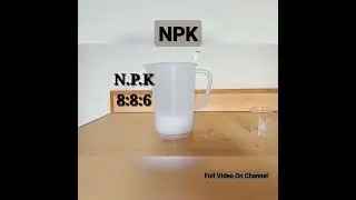 "NPK Magic: Crafting Nutrient-rich Solutions"