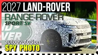 2027 Range Rover Sport SV Facelift // SPY PHOTOS