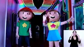 Mensaje de Museíto y Museíta como parte del 26 aniversario del Museo de los Niños de Costa Rica.