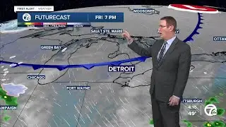 Getting cooler into the weekend