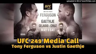UFC 249 media call: Tony Ferguson and Justin Gaethje promise inspiring violence