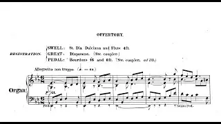 Guilmant: Offertoire op. 46 Nr. 6