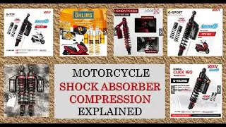 Motorcycle Shock Absorber Compression Explained.