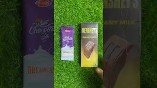 Hershey&rsquo;s vs White Chocolate ASMR 🍫 Creamy & Crunchy Sounds