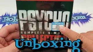 Psycho Collection Blu Ray Unboxing