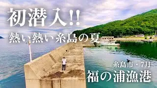 【福の浦漁港・海中映像】ヒラメ、イカ、青物まで狙えると噂の福の浦漁港に潜ってきました！真夏の糸島の海中は何かおかしい！？#216 福岡釣部 in 福岡・糸島・佐賀・北九州・玄界灘・広島・岡山・瀬戸内海