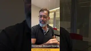 Demurrage: Bloqueio Siscarga