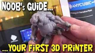 a NOOB's GUIDE to using your first 3D PRINTER