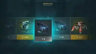 War Robot Chest Opening Bronze Chest.
