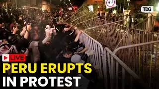 Peru Protest LIVE: Tension Boils Over in Peru | Youth Confront Boluarte Government | Peru Unrest