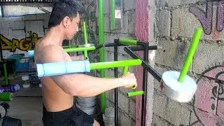 CHEST AND SHOULDER WORKOUT | POOR MAN'S GYM