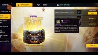 Free fire max WIZ A FREE GLOO WALL New EVENT 💀☠️