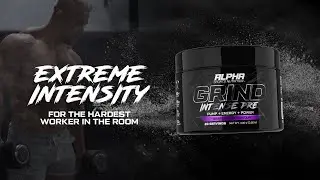 ALPHA SPORTS NUTRITION&reg; - GRIND INTENSE PRE-WORKOUT