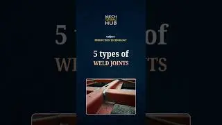 5 Types of Weld Joints #mechanicalengineering #welding #welder #weldingindustry #weldingmachine