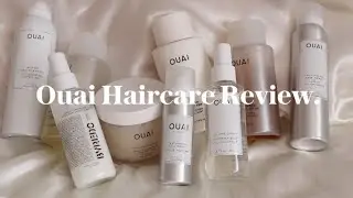 [ASMR] Ouai Hair Care Review on Asian Hair | faeyeshmile