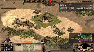 4v4 Arabia | Berbers Knight+Camel Power | I Sent Enemy Back to Dark Age! | Full Carry Win | AoE2