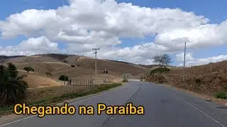 Chegando na Paraíba 