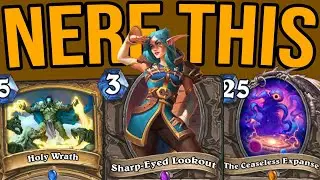 The Holy Wrath Situation Is A Problem