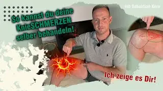 Ich zeige dir, wie du deine Knieschmerzen selber behandeln kannst. #knieschmerzen #gesundheit