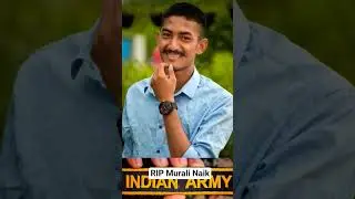 RIP 😭😭😭 Murali Naik #soldier #bravesoldier #rip #indiapakistanwar #murali #indianarmy #army #defence