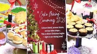 Christmas Cake Mixing Ceremony | School of Hotel Management, SOA University | SOA Radio