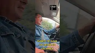 En COLOMBIA un  UBER Driver Gana Esto! 🇨🇴