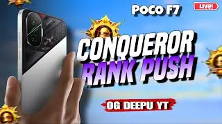 Poco F7| Conqueror Rank Push Day 3
