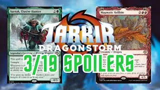 Tarkir: Dragonstorm 3/19 Spoilers - Surrak is Back, Land Destruction Dragon, New Land Cycle!!!!