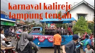 karnaval kalirejo lampung tengah macet