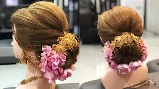 INDIAN TRADITIONAL BRIDAL HAIRDO/UPDO