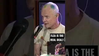 Red Hot Chili Peppers bassist Flea shares why his thumb is a bed of hard plastic chemicals. #shorts
