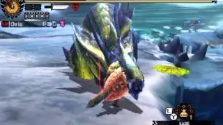 MH4G チャージアックス 氷海に響く大爆音！ 5分47秒 / MH4U : Charge Blade : Fire and Ice : 5 minutes 47 seconds
