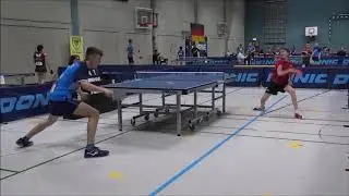 DTTB Top12 Jungen15: Wim Verdonschot (WTTV) vs. Lleyton Ullmann (HATTV)