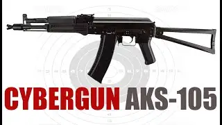 ✅ Cybergun AKS-105 Arma de airsoft deel&eacute;ctrica (6mm)